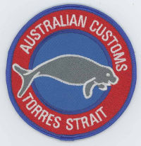 FOREIGN,AUSTRALIA,AUSTRALIAN CUSTOMS TORRES STRAIT 1